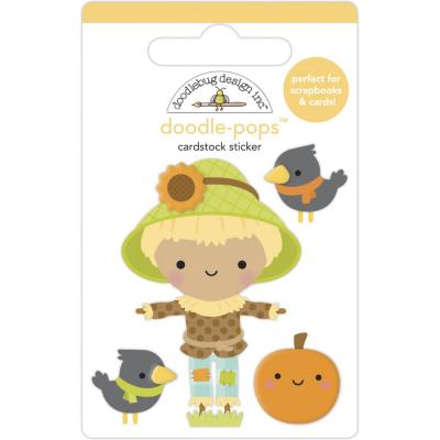 Doodlebug Pumpkin Spice Sticker Doodle-Pops - Hay There